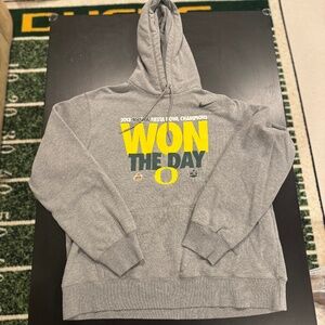 *VINTAGE* Oregon Ducks 2013 Fiesta Bowl Champs Hoodie size Large